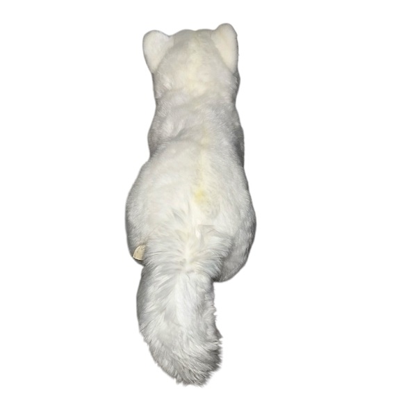 RARE Save Our Space Classic Arctic Fox Plush Realistic Leosco Stuffed Animal HTF - Picture 6 of 11